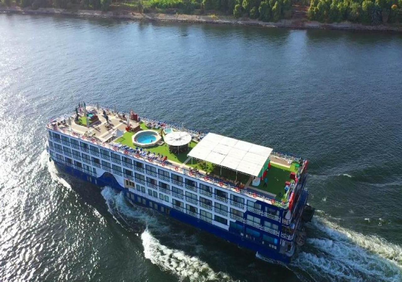 Nile Cruise Al Nabiltan Every Saturday From Luxor 4 Nights & Every Wednesday From Aswan 3 Nights Al Karnak Eksteriør bilde