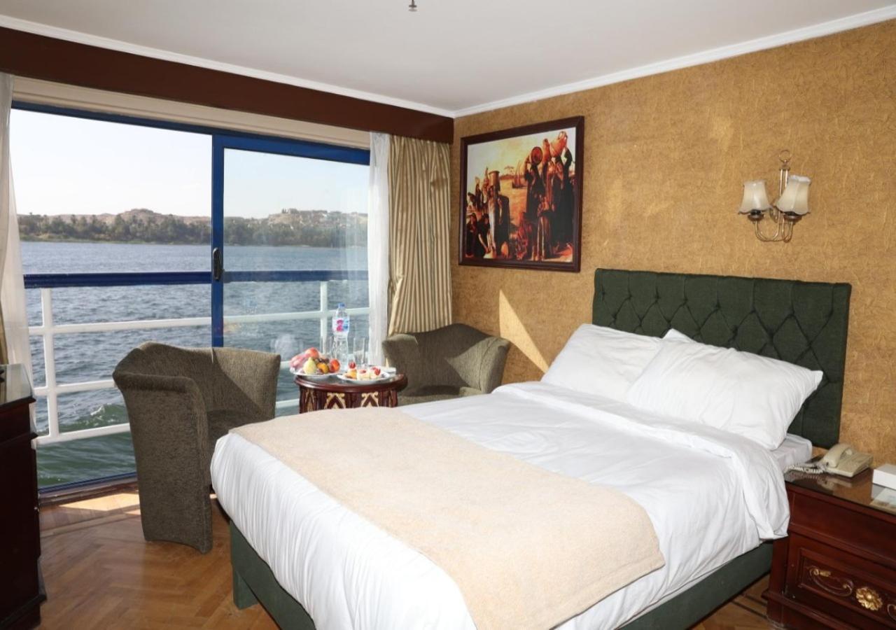 Nile Cruise Al Nabiltan Every Saturday From Luxor 4 Nights & Every Wednesday From Aswan 3 Nights Al Karnak Eksteriør bilde